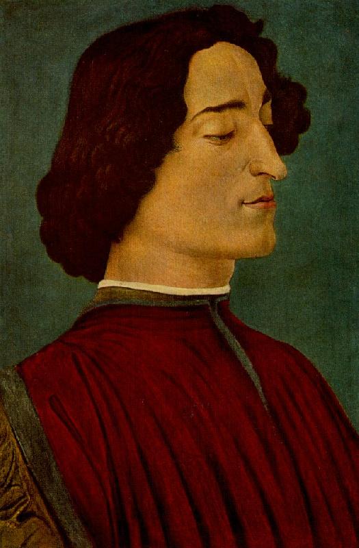 BOTTICELLI, Sandro Giuliano de Medici oil painting image